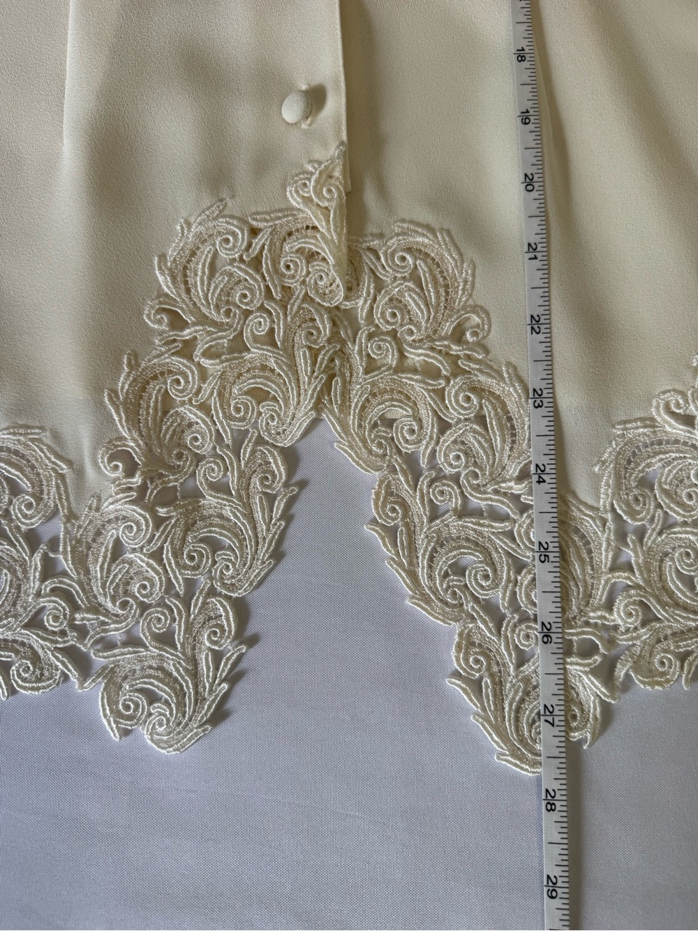 Vintage Next Ladieswear Cream Lace Vest Top Small S - Picture 9 of 10